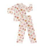 Painted Pumpkins Women's Bamboo Jammies Milk & Baby