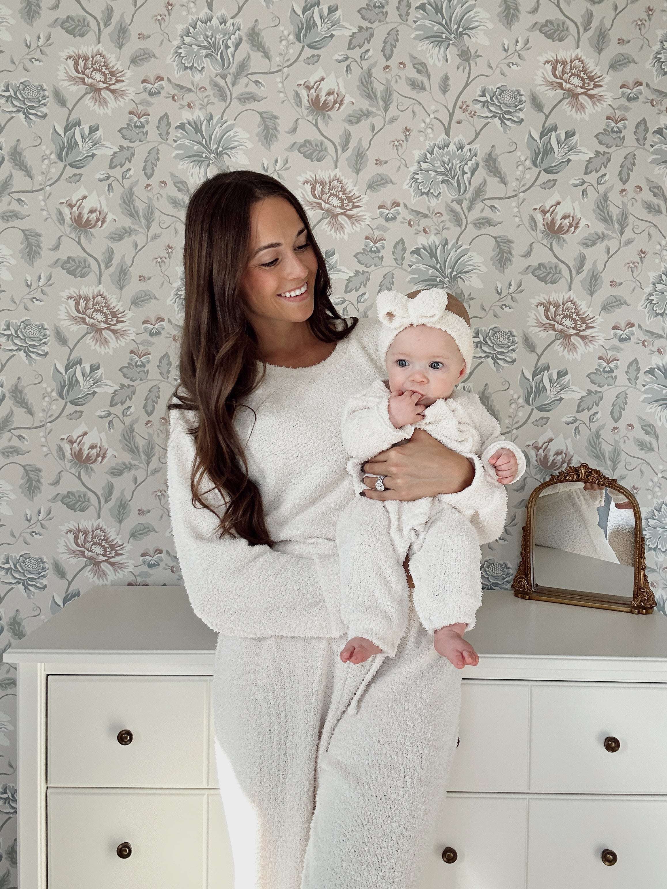 Luna + Luca Cozy Teddy Mama Set Milk & Baby