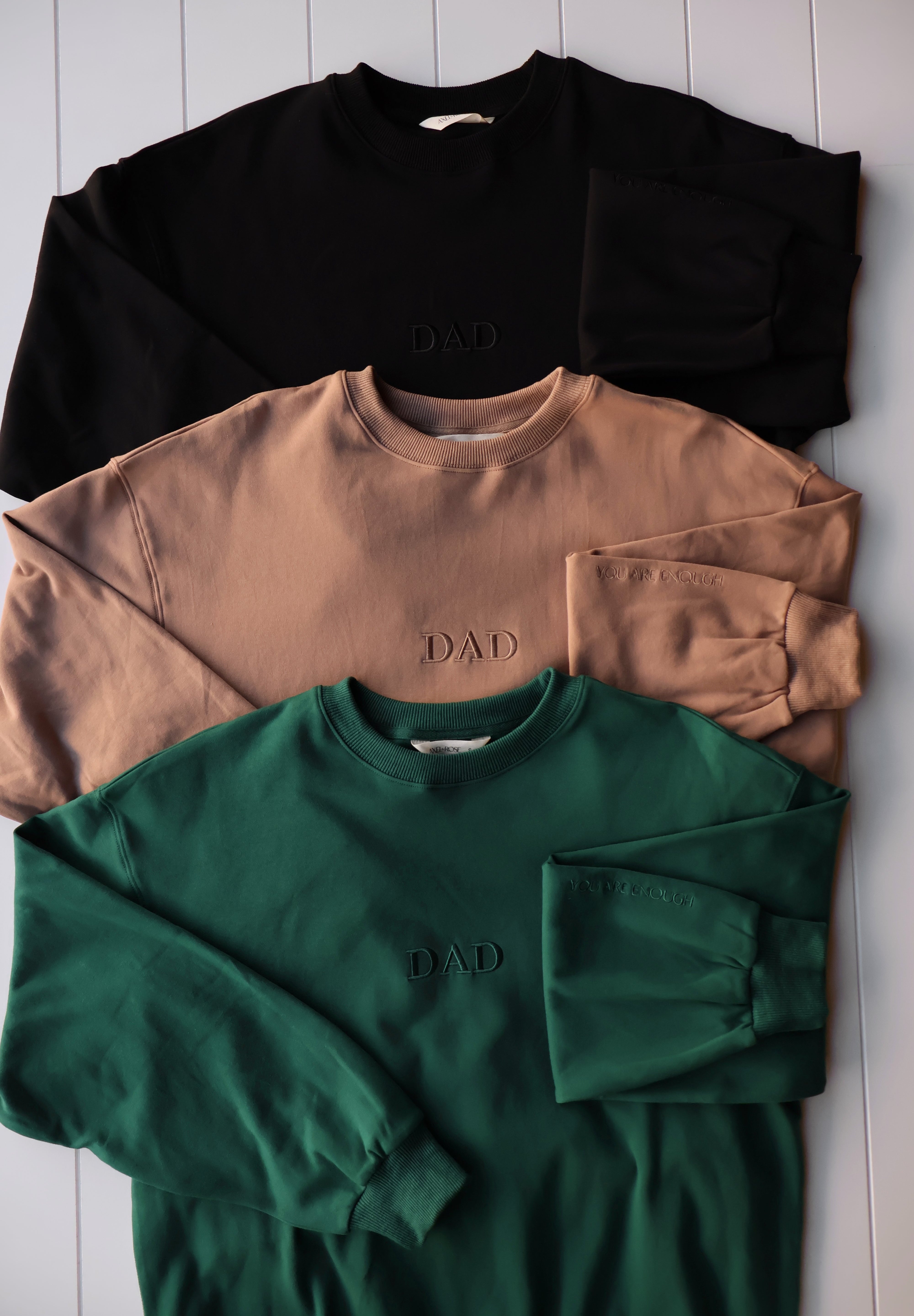 Family Crew Neck | DAD | Milk & Baby