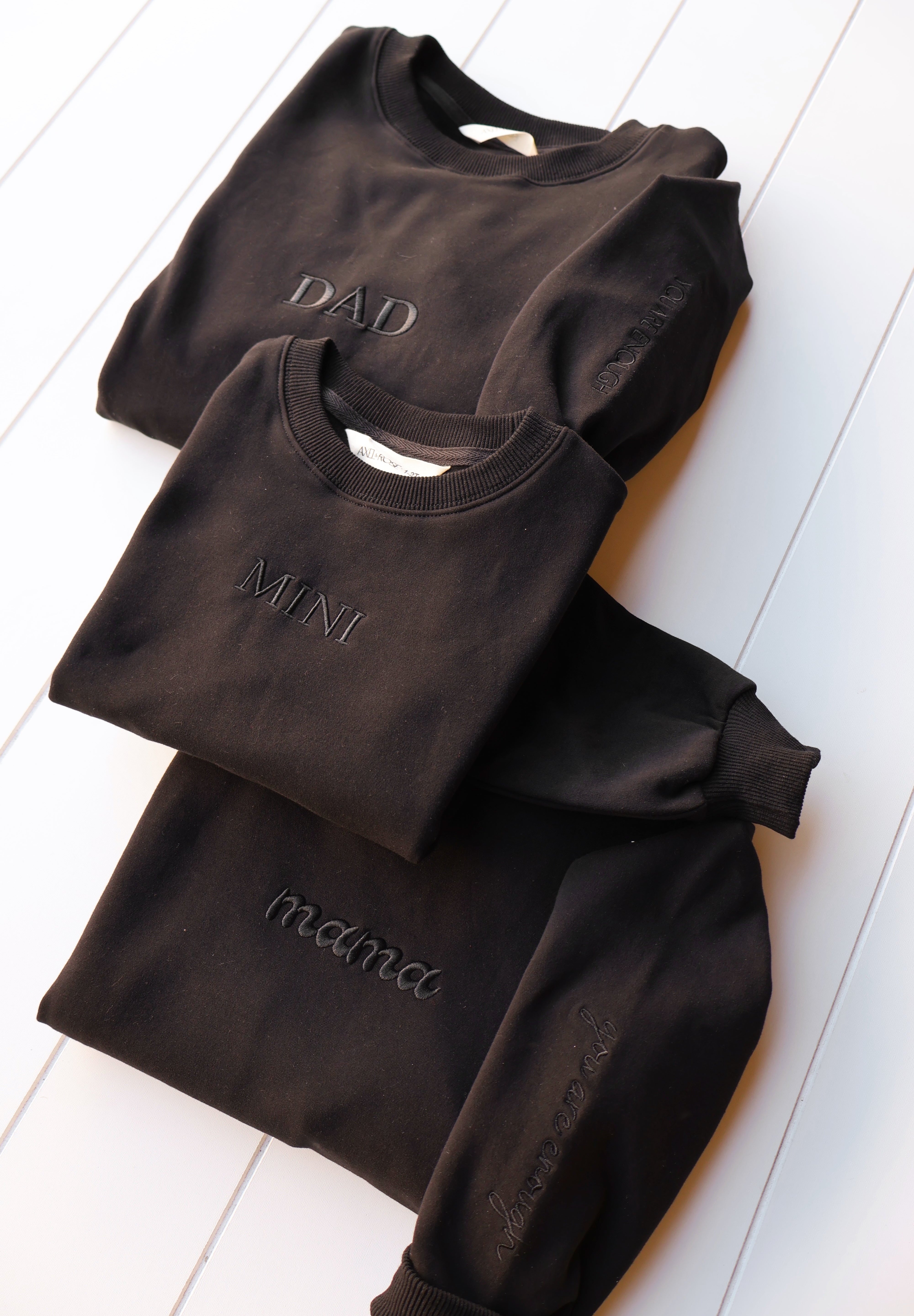 Family Crew Neck | DAD | Milk & Baby