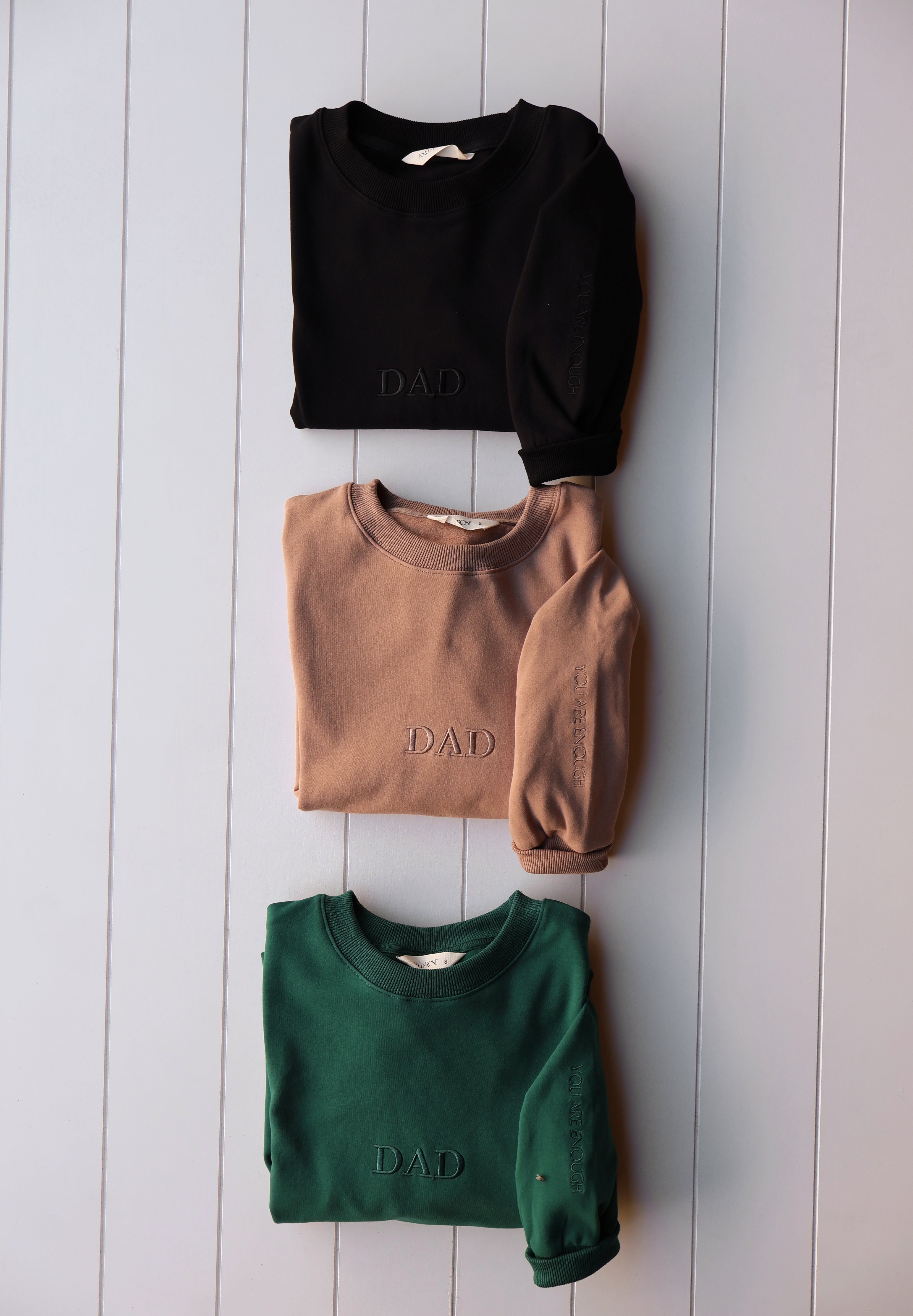 Family Crew Neck | DAD | Milk & Baby