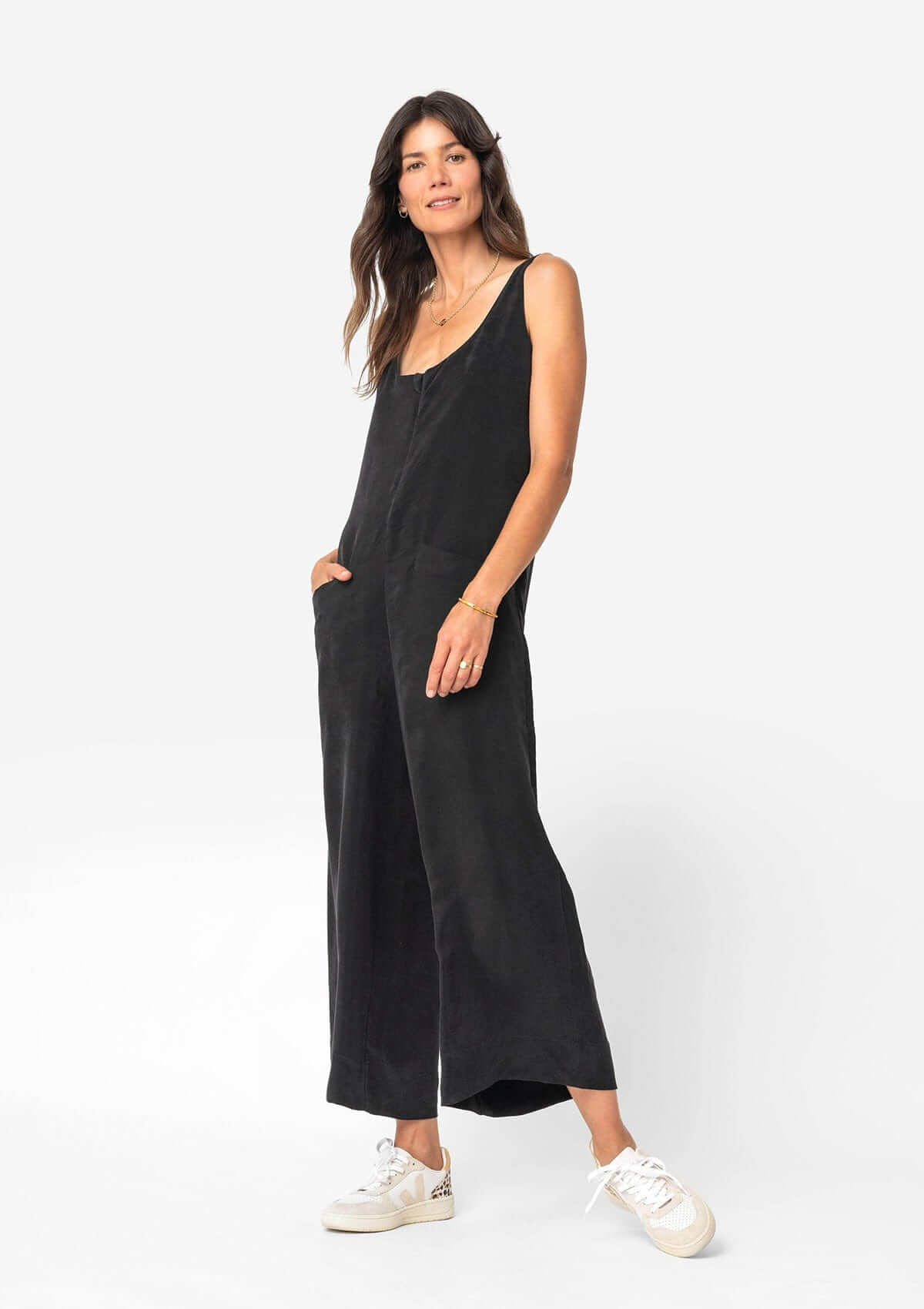 Mirage Jumpsuit | Black | Milk & Baby