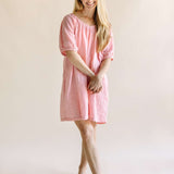 Women's Cotton Gauze House Dress | Bubblegum Milk & Baby