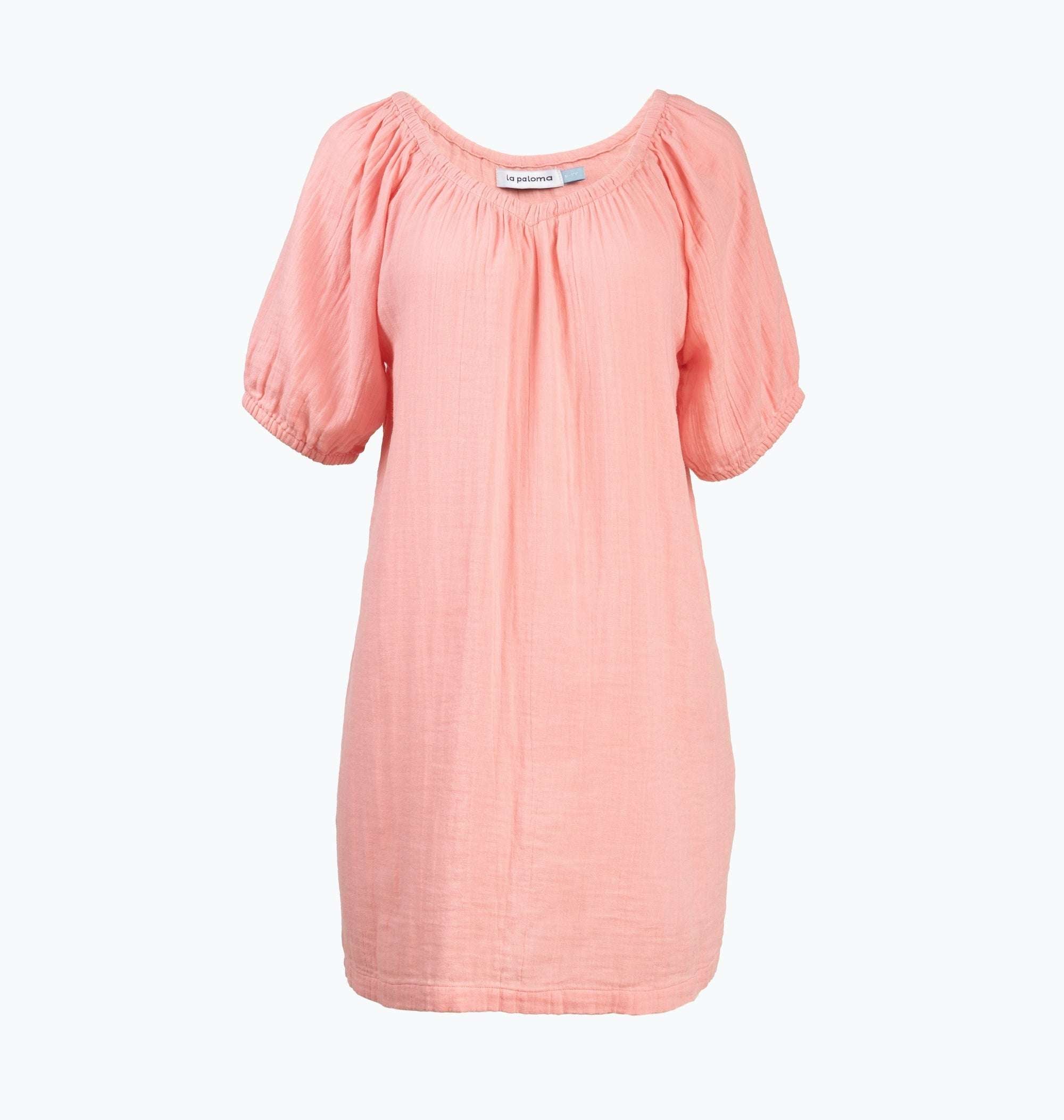 Women's Cotton Gauze House Dress | Bubblegum Milk & Baby