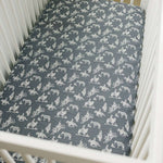 Wild West Muslin Crib Sheet Milk & Baby