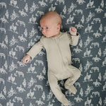 Wild West Muslin Crib Sheet Milk & Baby