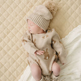 Luna + Luca Bunny Jacquard Romper | Milk & Baby