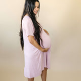 Bamboo Labor & Delivery Gown Milk & Baby