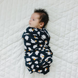 Ghosts Bamboo Stretch Swaddle