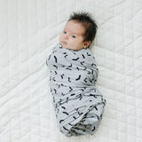 Bats Bamboo Stretch Swaddle