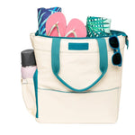 Austin Canvas Breast Pump Tote Milk & Baby