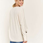 The Cozy Sidekick Pullover Milk & Baby