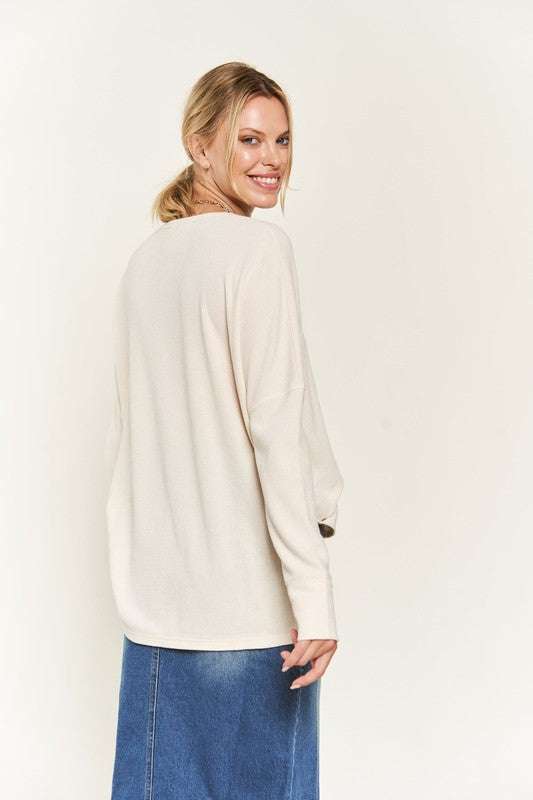 The Cozy Sidekick Pullover Milk & Baby