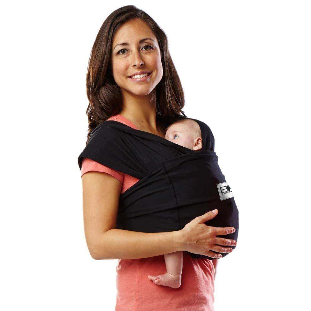 Baby K'tan Original Baby Carrier | Black | Milk & Baby