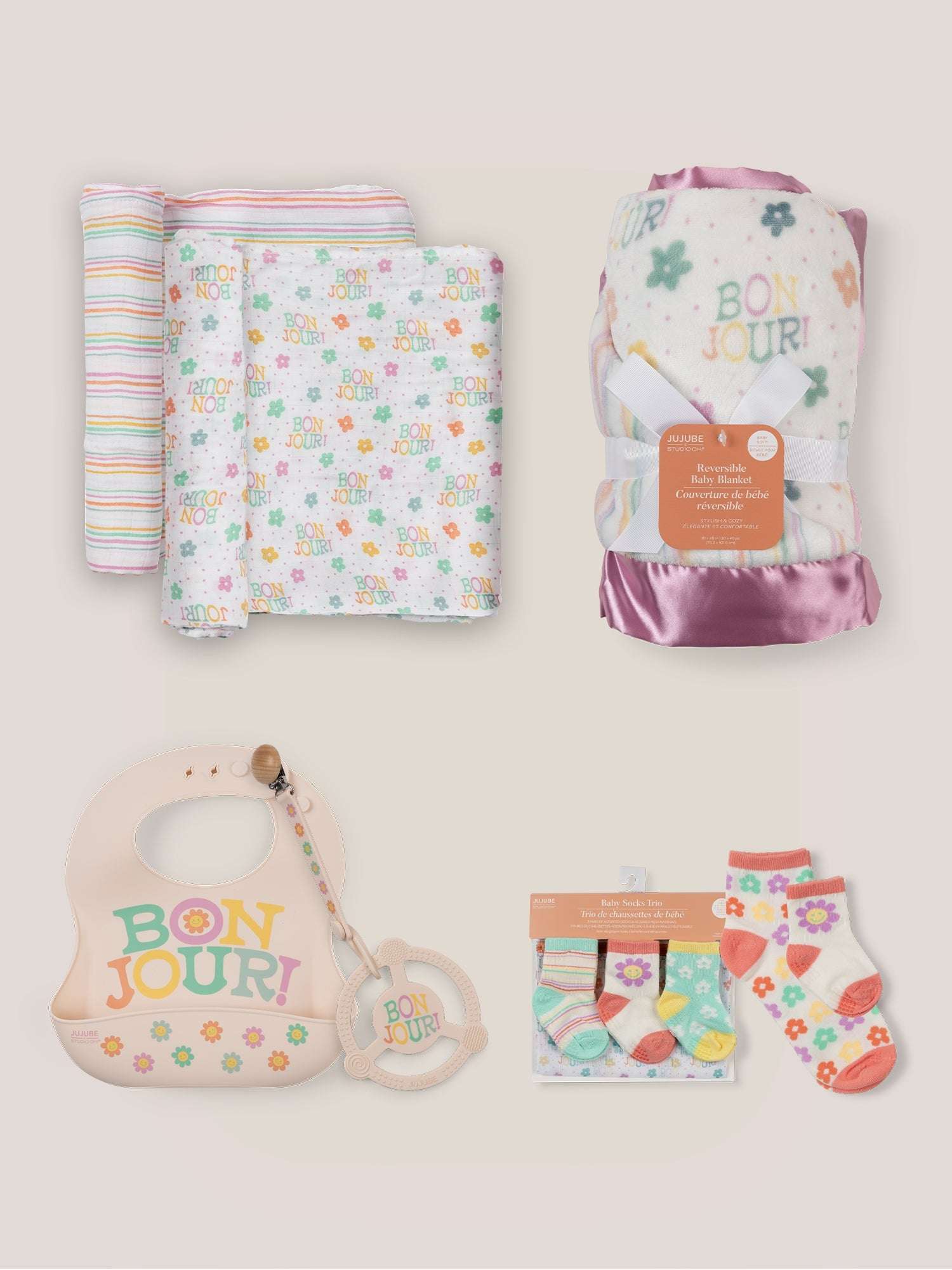 Everyday Essentials Baby Bundle | Bonjour Bebe´ Milk & Baby