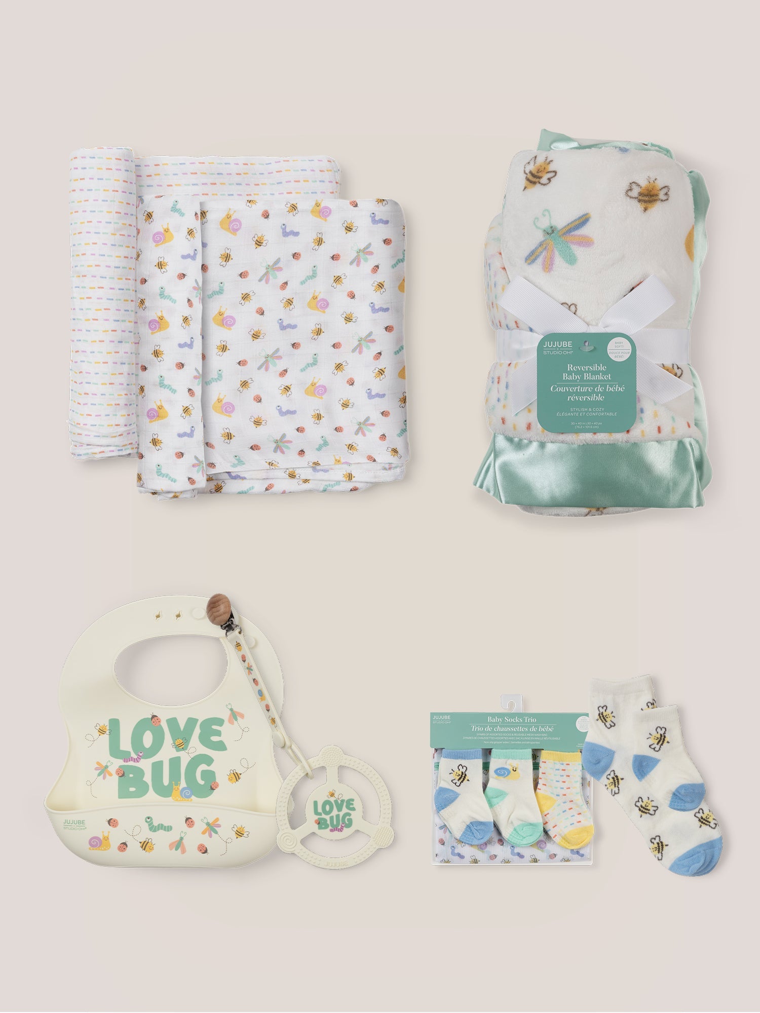 Love Bug | Everyday Essentials Baby Bundle | Milk & Baby