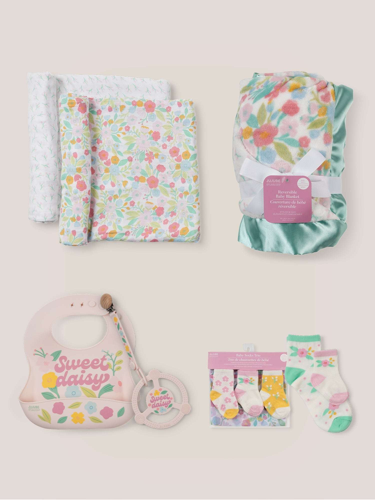 Everyday Essentials Baby Bundle | Sweet Daisy Milk & Baby