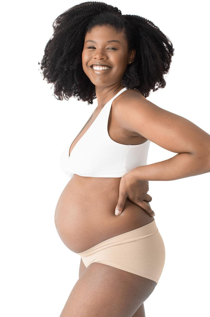 Bamboo Maternity Belly Band, Premium Seamless with Pants Extender for Pregnancy  and Postpartum, 3pack(black+white+grey), 2 price in UAE,  UAE