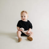 Little Joy Co. Bamboo Tee & Bike Shorts | Milk & Baby