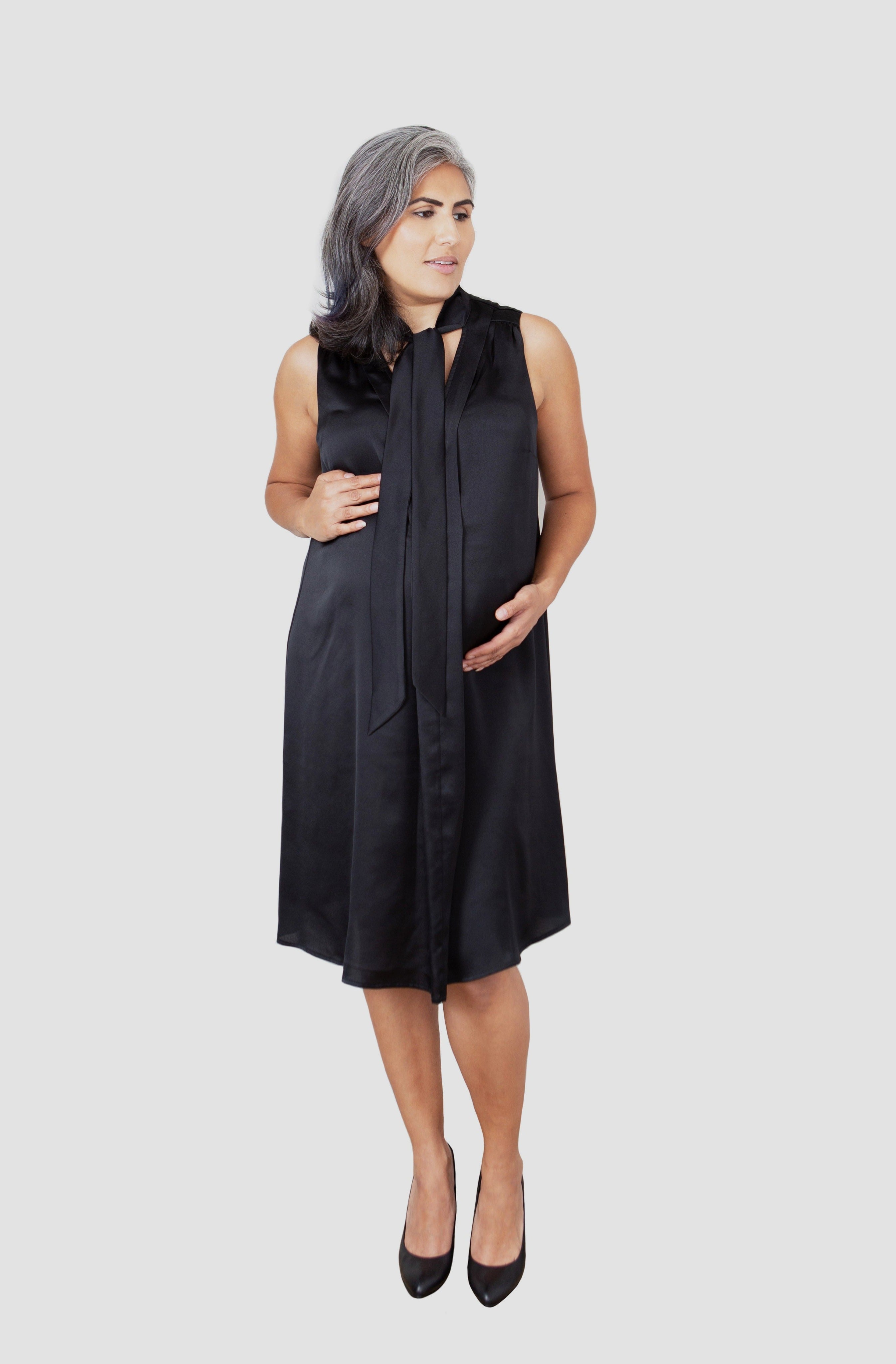 Zena Maternity and Nursing Dress Milk & Baby