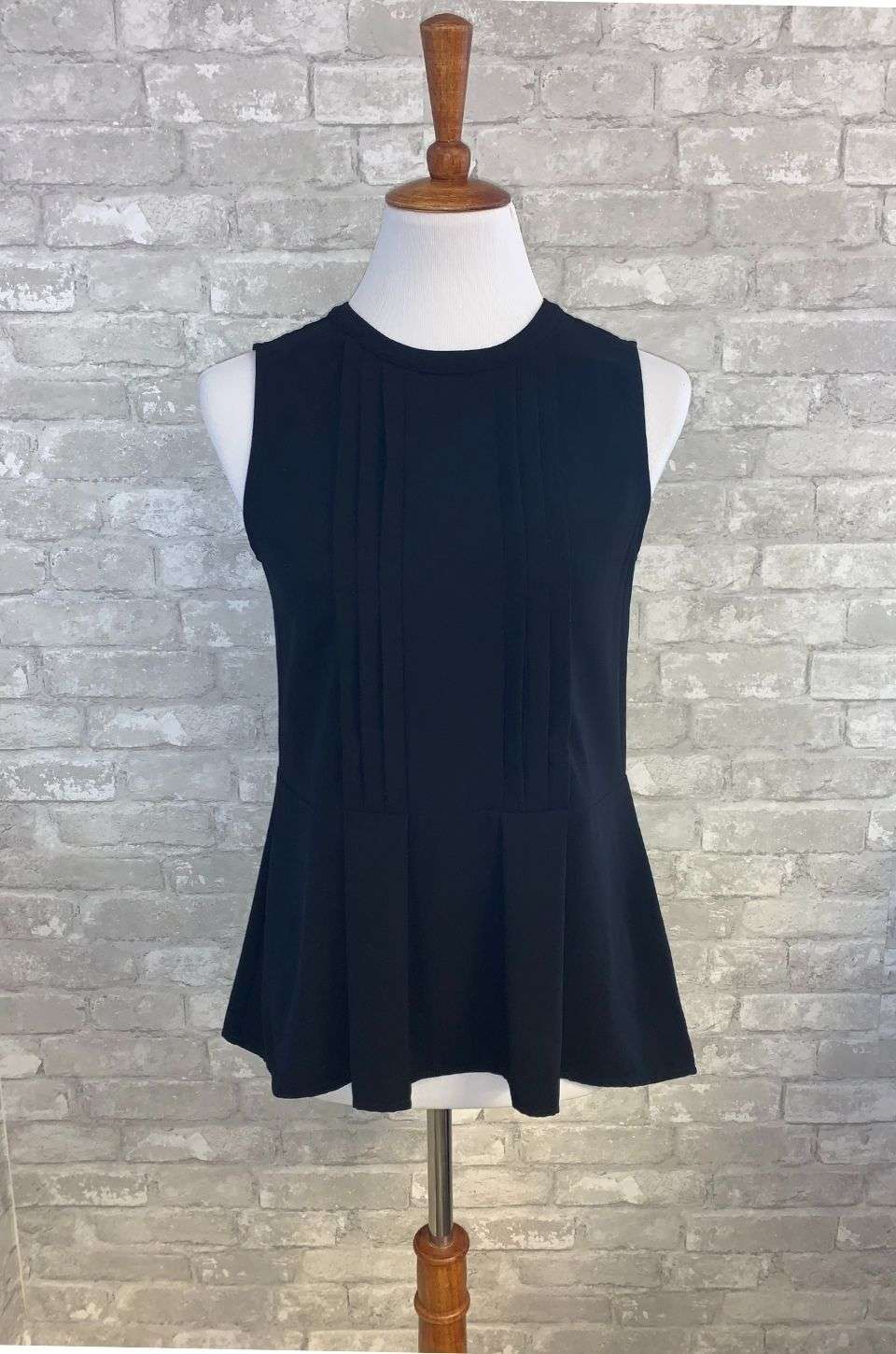 Pleated Peplum Nursing Tank Top  Black- Milk & Baby – Milk & Baby