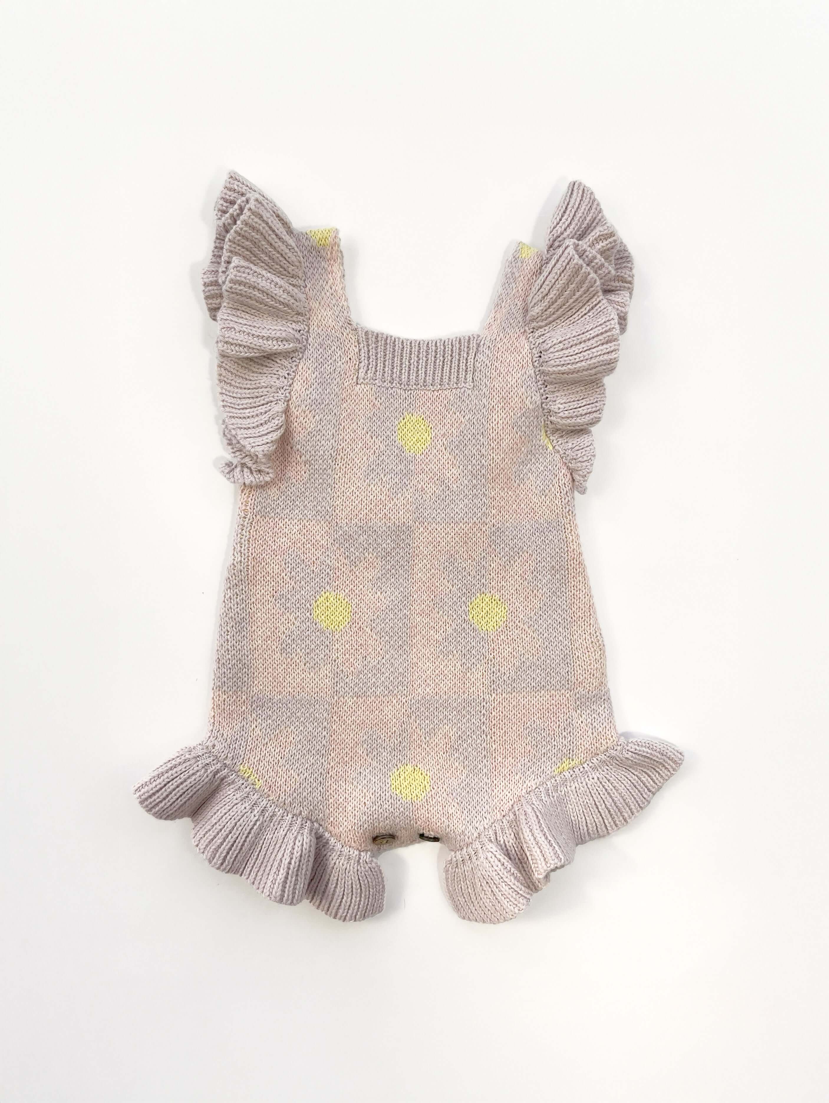 Luna + Luca Spring Blooms Romper | Milk & Baby