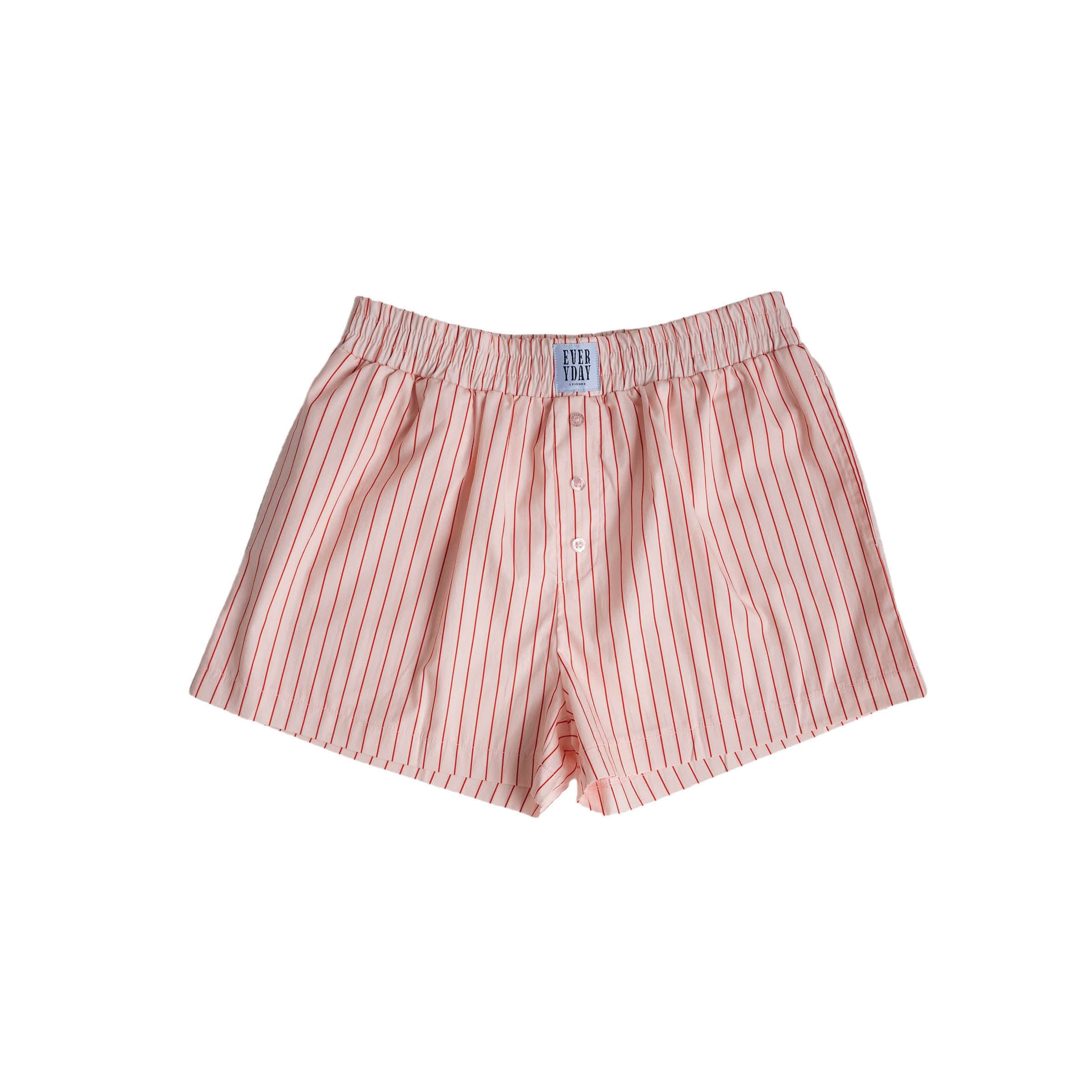 Cherry Pinstripe | Women's Boxer Shorts | Milk & Baby