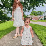 Brooklyn Sun Dress | Ivory Daisy Milk & Baby