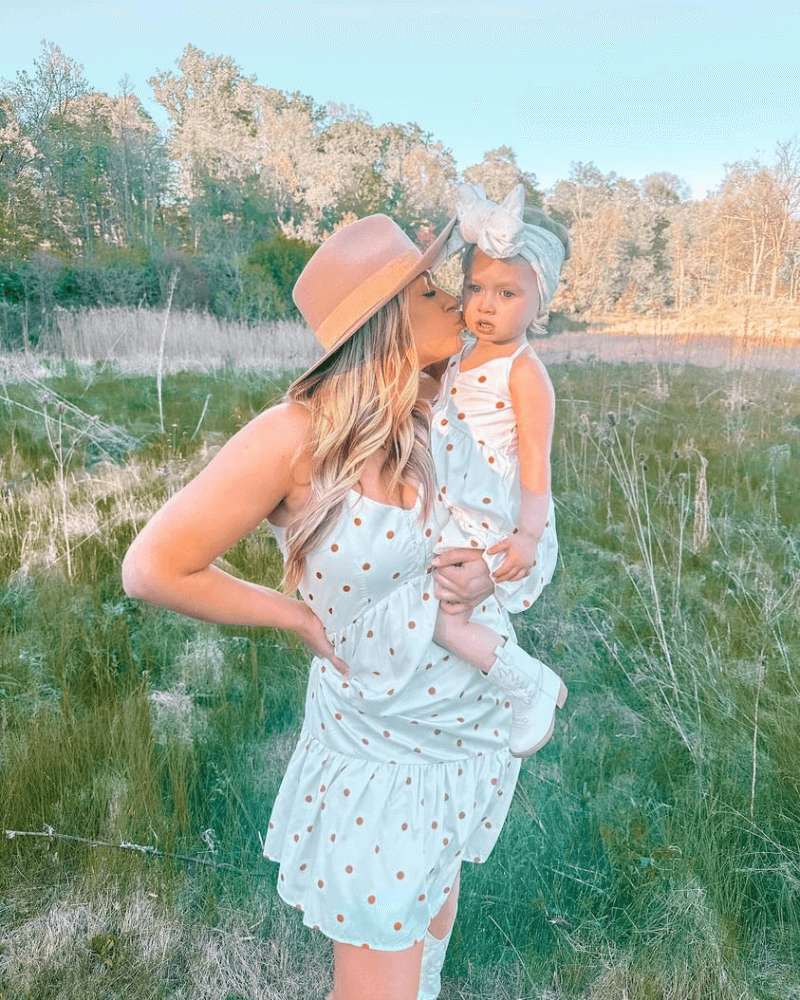 Brooklyn Sun Dress | Ivory Daisy Milk & Baby