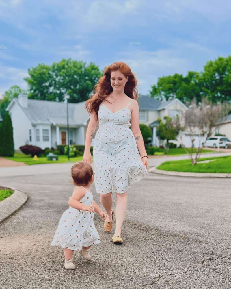 Brooklyn Sun Dress | Ivory Daisy Milk & Baby