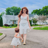 Brooklyn Sun Dress | Ivory Daisy Milk & Baby