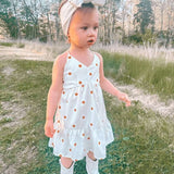 Brooklyn Sun Dress | Ivory Daisy Milk & Baby