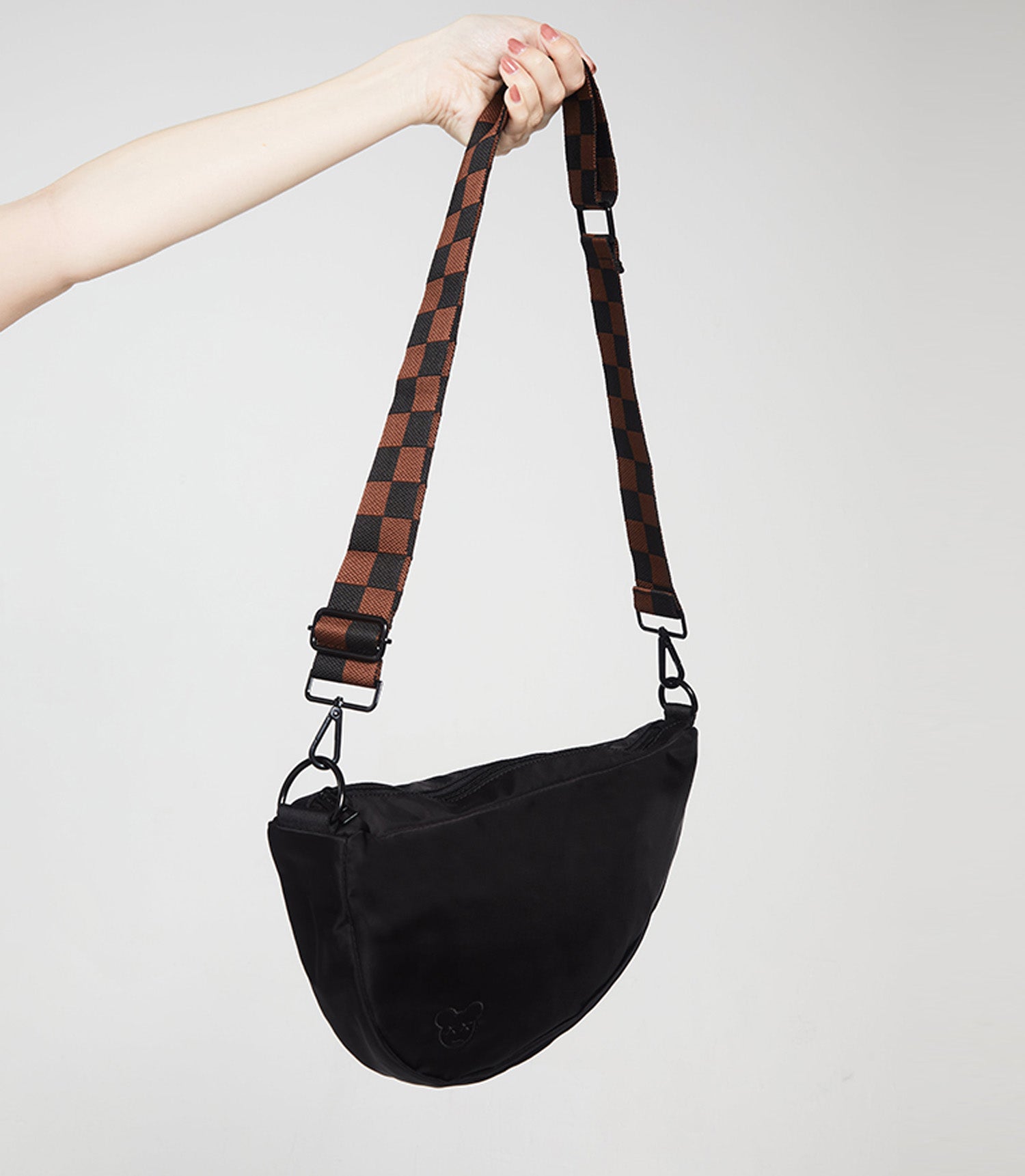 BLACK CROSSBODY BAG