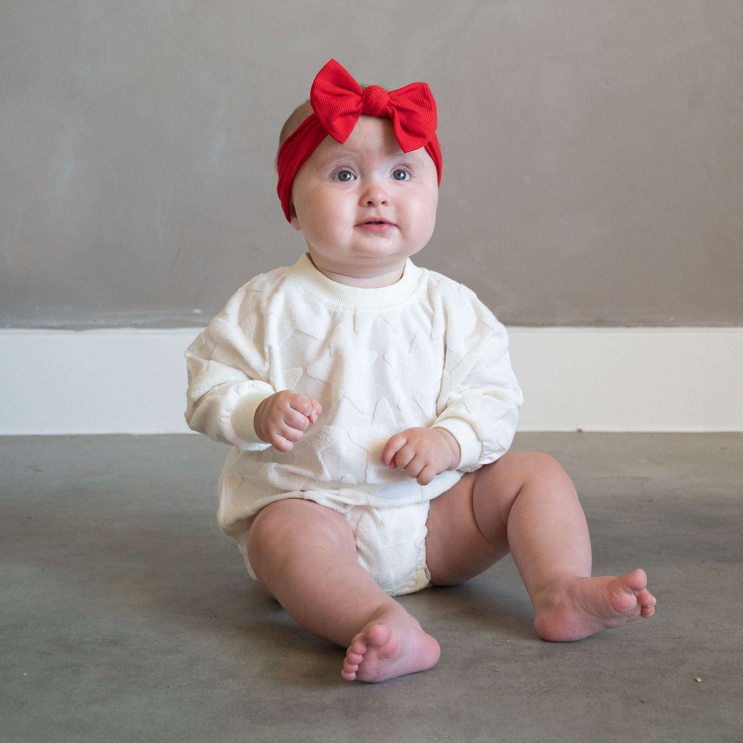 Star Spangled Terry | Bubble Romper Milk & Baby