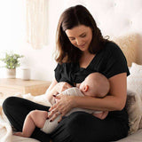 Davy Ultra Soft Maternity & Nursing Pajamas | Black Milk & Baby