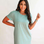 Breastfeeding T-Shirt Dress Milk & Baby