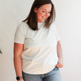 Full Zip Breastfeeding Tee