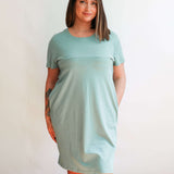 Breastfeeding T-Shirt Dress Milk & Baby