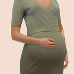 Ella Knit Dress | Nursing Friendly Milk & Baby