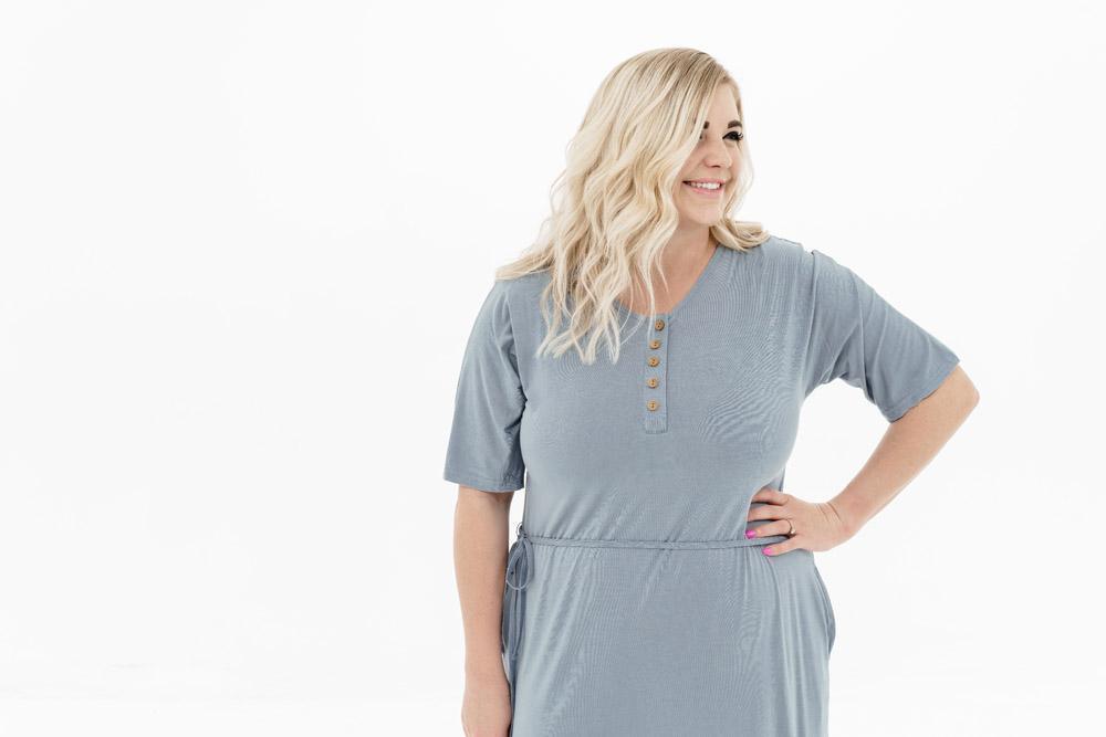 Dusk Everything Maternity & Nursing Dress | Milk & Baby