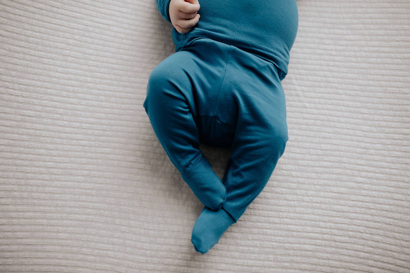 Blue Newborn Jammies | Milk & Baby