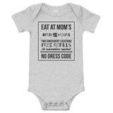 Eat at Mom's Onesie Milk & Baby