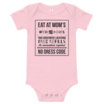 Eat at Mom's Onesie Milk & Baby