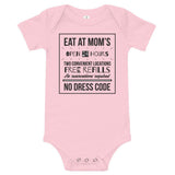 Eat at Mom's Onesie Milk & Baby