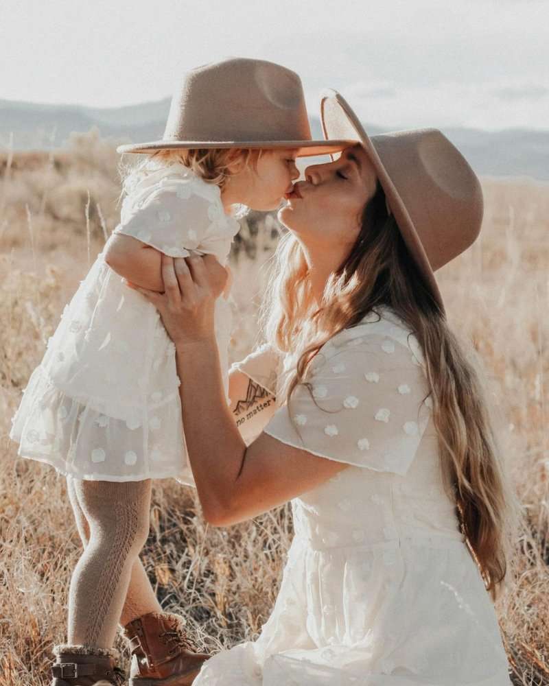 Eden Short Sleeve Dot Dress | Ivory Milk & Baby