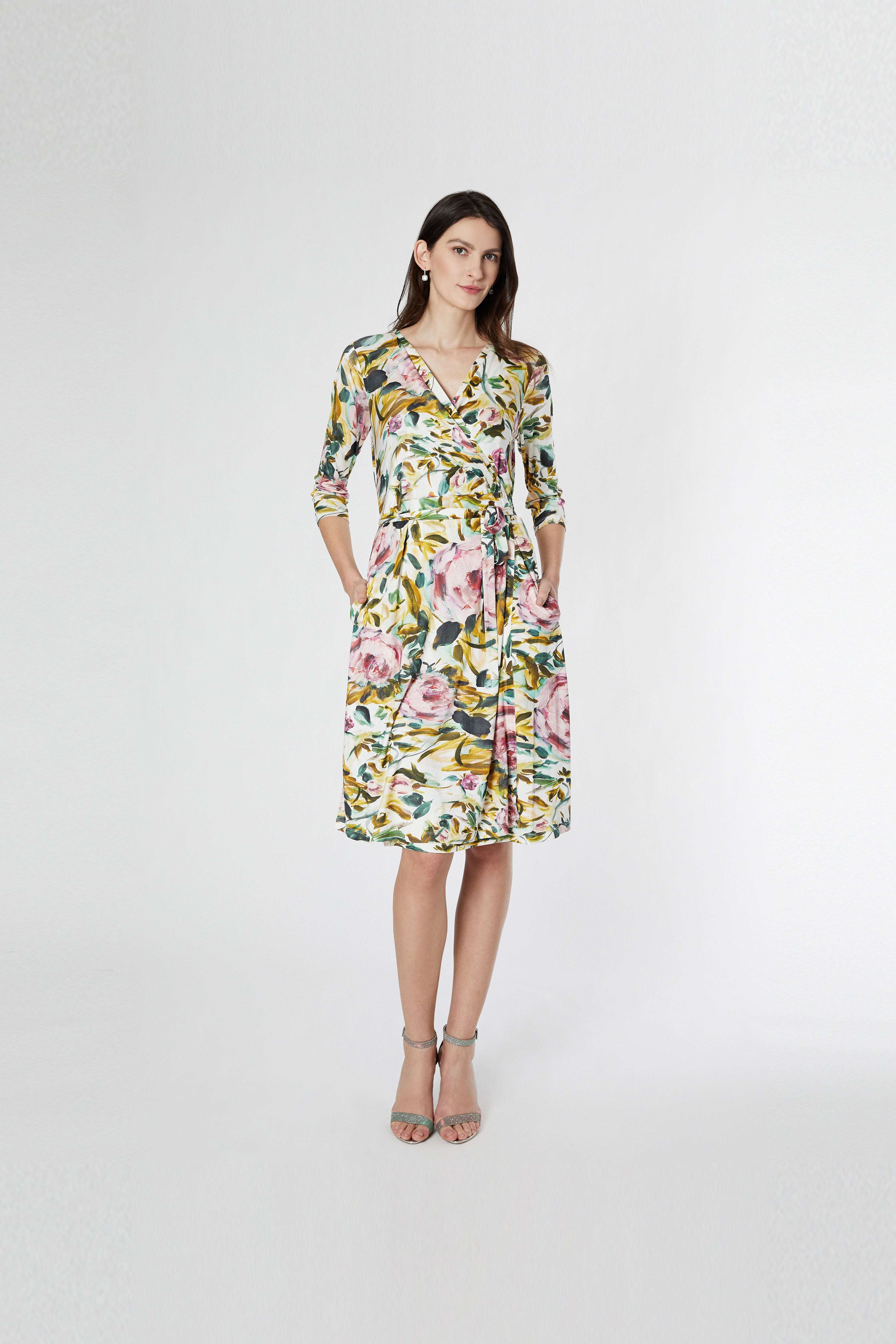 The Emilia Nursing Dress Milk & Baby