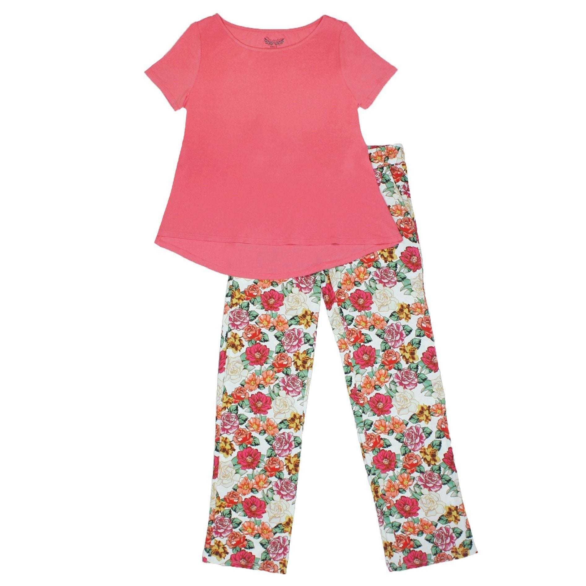 Fall In Love Women's Short Sleeve Pajama Set Milk & Baby