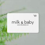 Milk & Baby Gift Card Milk & Baby