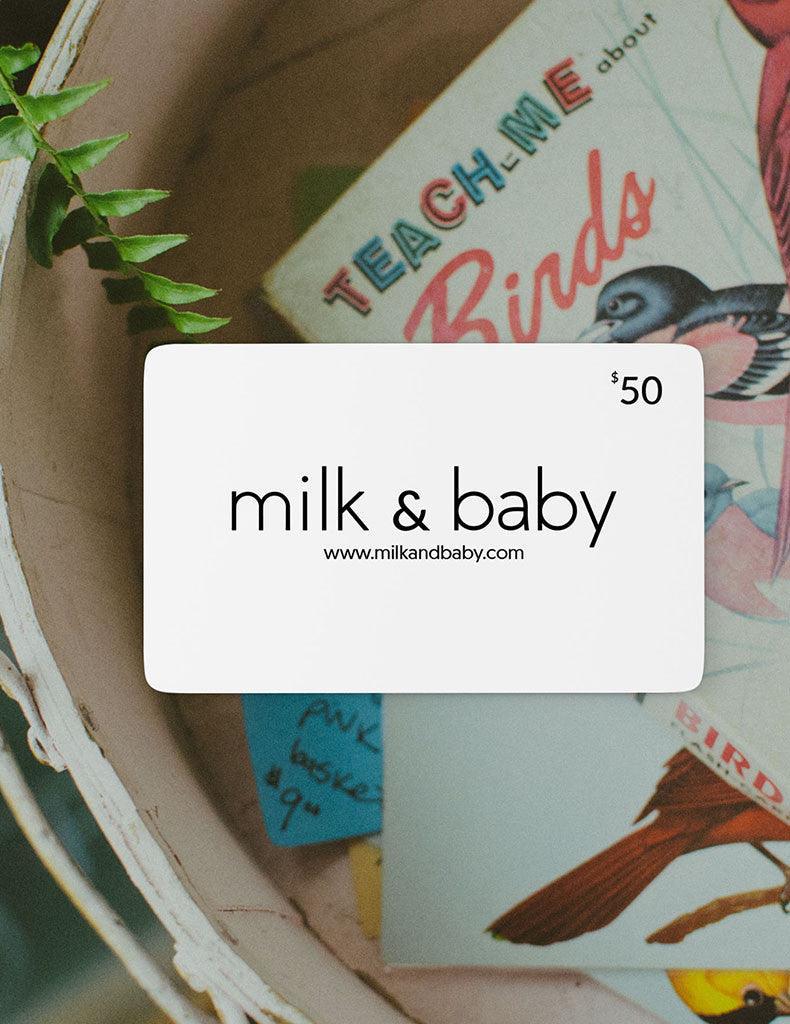 Milk & Baby Gift Card | Milk & Baby