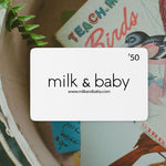 Milk & Baby Gift Card Milk & Baby